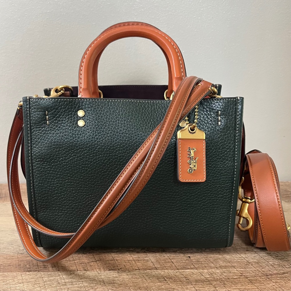 Coach Rogue 25 in Amazon Green Multi